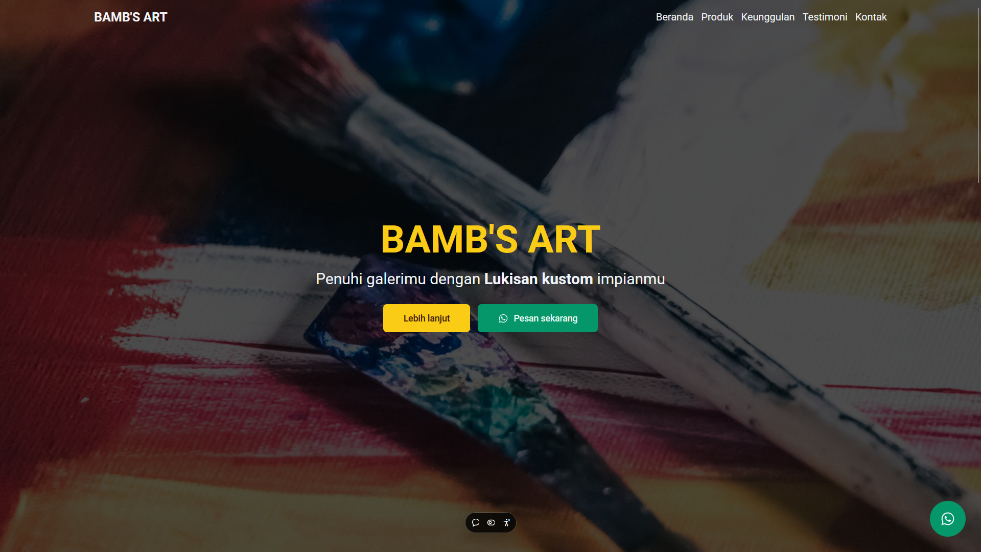 Website BambsArt Jepara